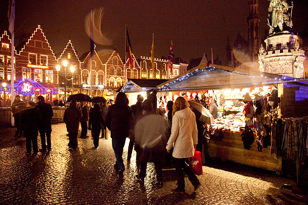 Weihnachtsmarkt in Bruegge